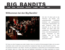 Tablet Screenshot of bigbandits-jazz.de